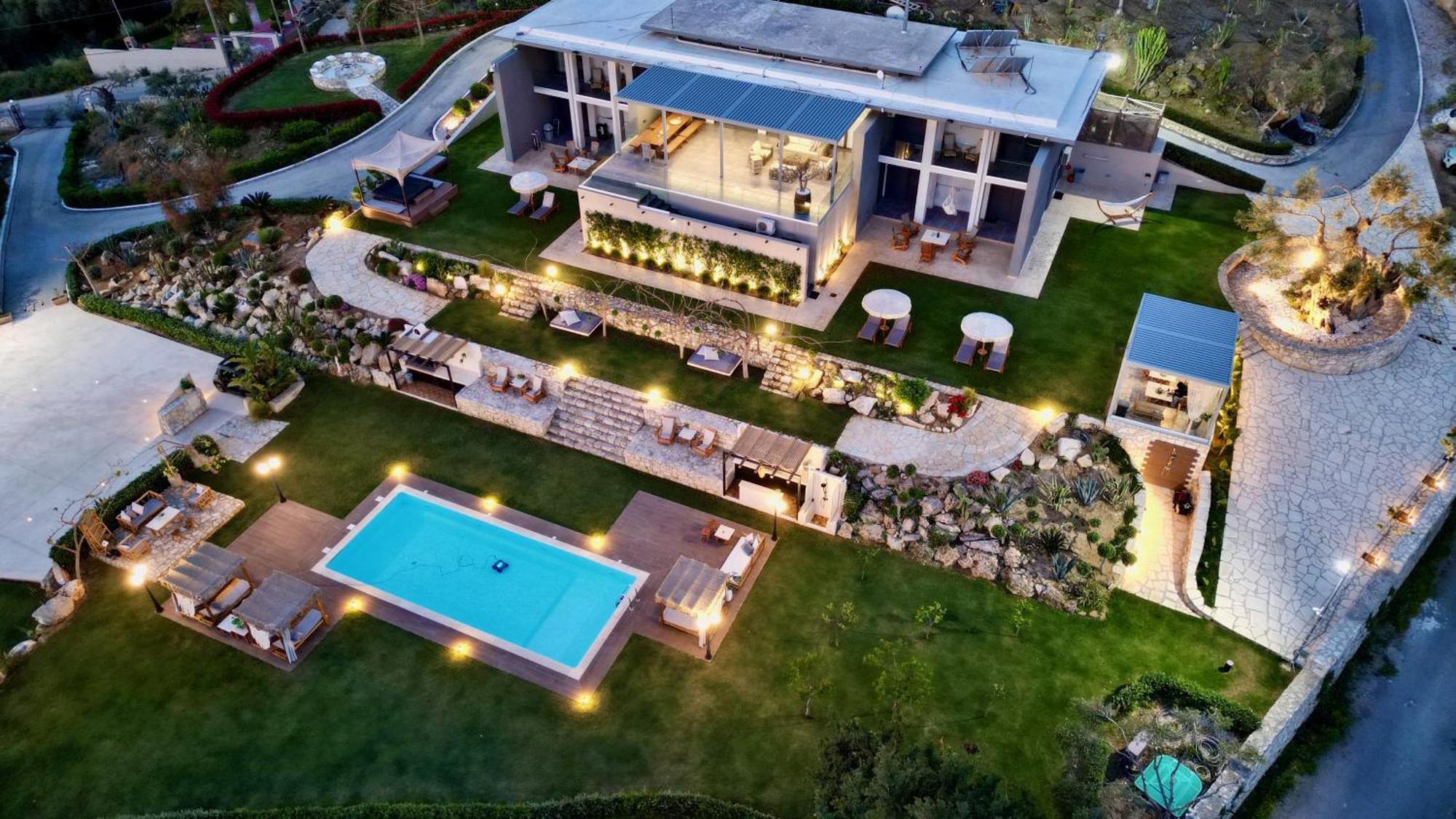 Olivenest Chania Executive Villa Περιβόλια Εξωτερικό φωτογραφία